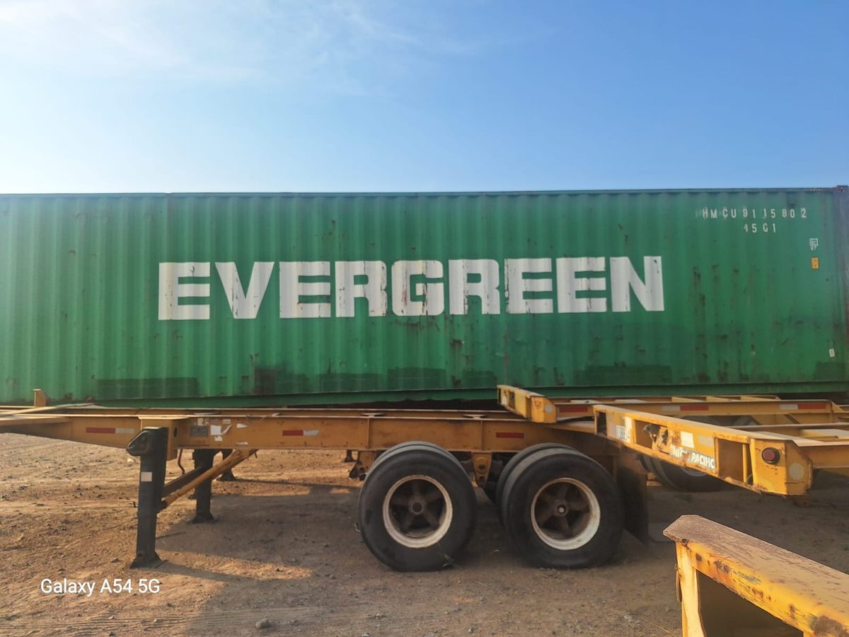 Contenedor 40 pies Evergreen